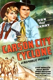 Poster Carson City Cyclone 1943