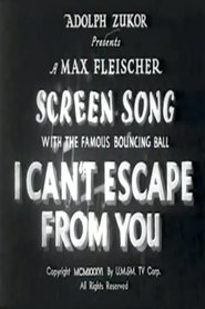 Poster I Can't Escape from You 1936