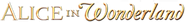 Alice in Wonderland Logo