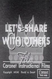 Poster Let's Share With Others 1950