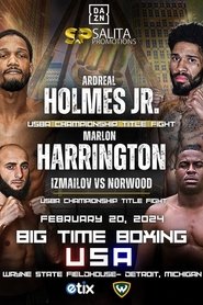 Ardreal Holmes Jr vs. Marlon Harrington