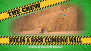 The Crew Builds A Rock-Climbing Wall