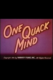 Poster One Quack Mind 1951