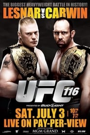 Poster UFC 116: Lesnar vs. Carwin