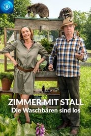 Poster Zimmer mit Stall - Die Waschbären sind los