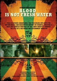 Poster Blood is Not Fresh Water 1997