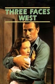 Poster Three Faces West 1940