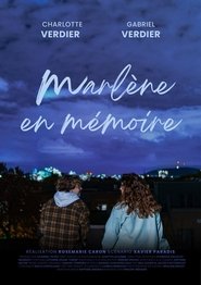 Poster Marlène en mémoire