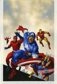 The Marvel Super Heroes poster