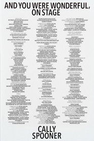 And You Were Wonderful, On Stage