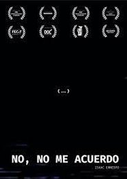 Poster No, no me acuerdo 2018