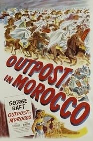 Poster Outpost in Morocco 1949