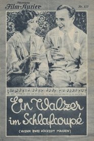 Poster A waltz in the sleeping compartment 1930