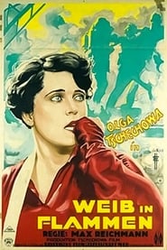 Poster Weib in Flammen