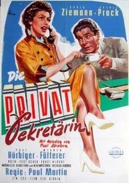 Poster Die Privatsekretärin 1953