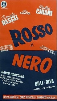 Poster Rosso e nero