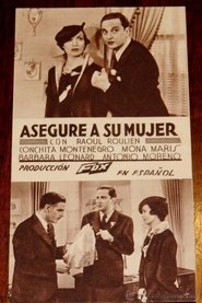 Poster ¡Asegure a su mujer!