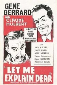 Poster Let Me Explain, Dear 1933