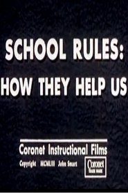 Poster School Rules: How They Help Us 1952
