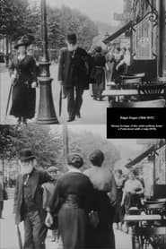 Poster Edgar Degas Filmed Walking Down a Paris Street