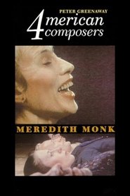 Poster Four American Composers: Meredith Monk 1983