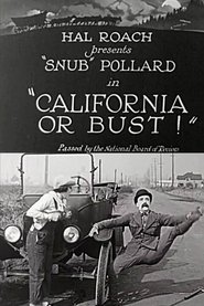 Poster California or Bust 1923
