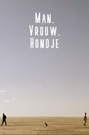 Poster Man, vrouw, hondje