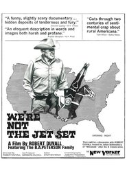 Poster We're Not the Jet Set 1977