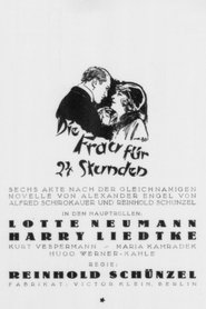 Poster Die Frau für 24 Stunden 1925