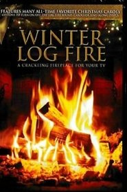 Poster Winter Log Fire