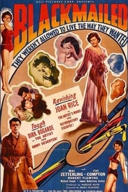 Poster Blackmailed 1951