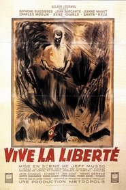 Poster Vive la liberté