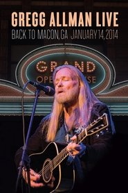 Poster Gregg Allman Live - Back to Macon, GA 2015