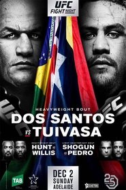 Poster UFC Fight Night 142: dos Santos vs. Tuivasa