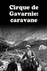 Poster Cirque de Gavarnie : caravane 1901