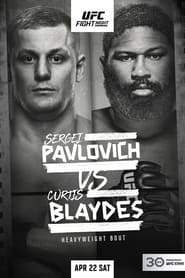 Poster UFC Fight Night 222: Pavlovich vs. Blaydes