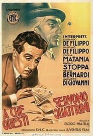 Poster A che servono questi quattrini?