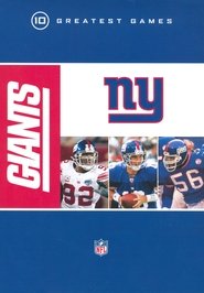 Poster NFL: New York Giants - 10 Greatest Games