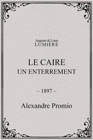 Poster Le Caire, un enterrement 1897