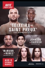 Poster UFC Fight Night 73: Teixeira vs. Saint Preux