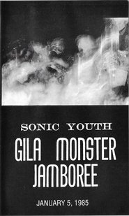 Poster Sonic Youth - Gila Monster Jamboree - January 5, 1985