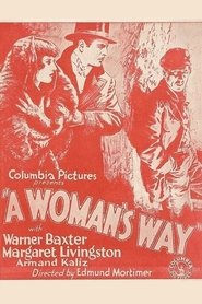 Poster A Woman's Way 1928