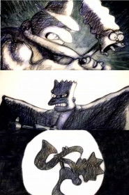 Film Noir, The Simpsons Couch Gag Opening by Bill Plympton (TV)