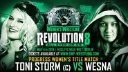 Poster GWF Women's Wrestling Revolution 8: All Eyes On Us 2018