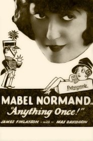 Poster Anything Once! 1927