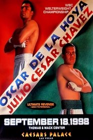 Poster Oscar de la Hoya vs. Julio César Chávez II 1998