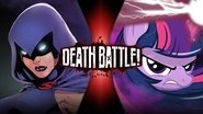 Raven vs. Twilight Sparkle (DC Comics VS My Little Pony)