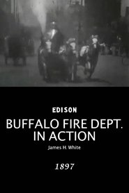 Poster Buffalo Fire Department in Action 1897