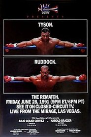 Poster Mike Tyson vs Donovan Razor Ruddock II 1991