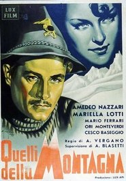 Poster Quelli della montagna 1943